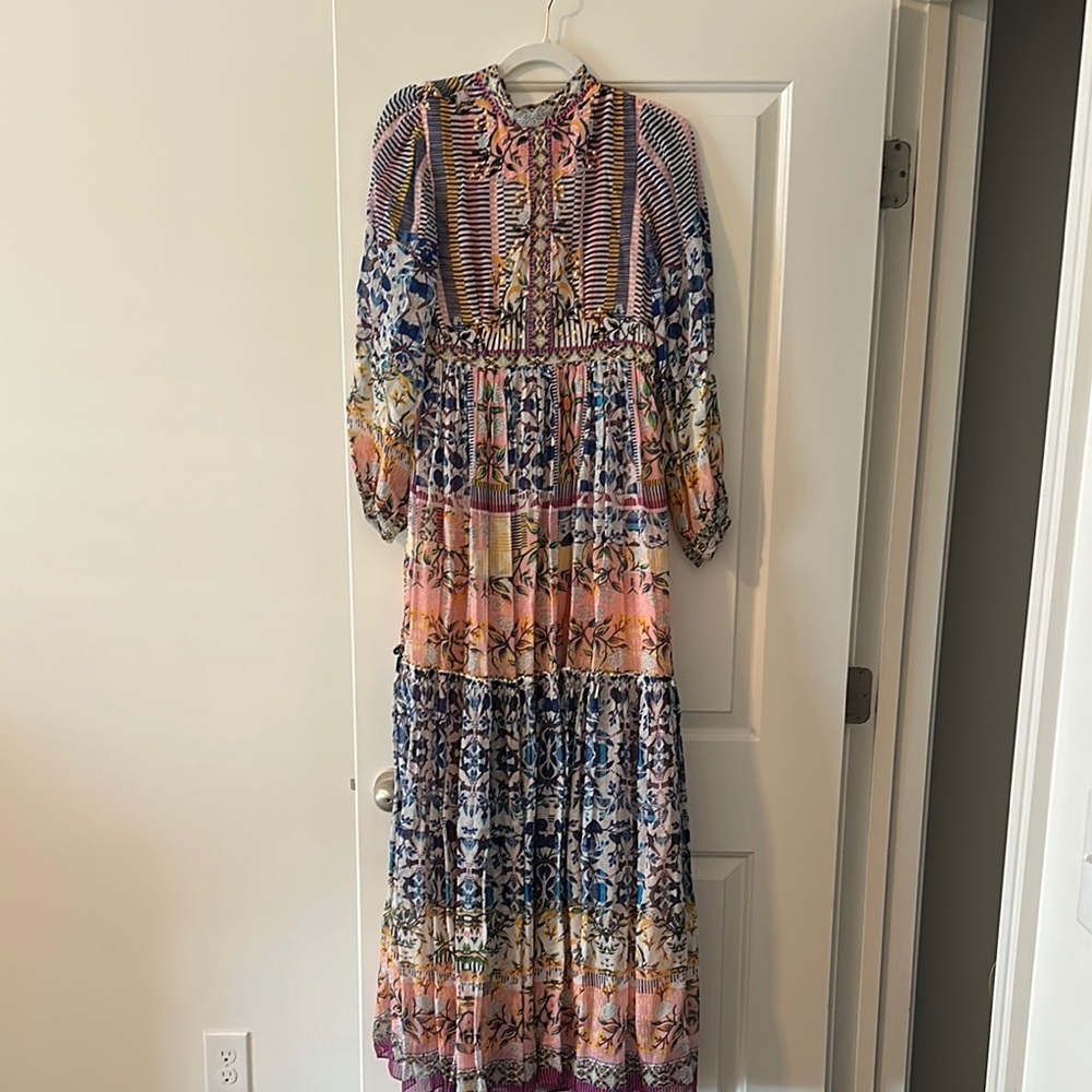 Multicolor Bohemian Maxi Dress